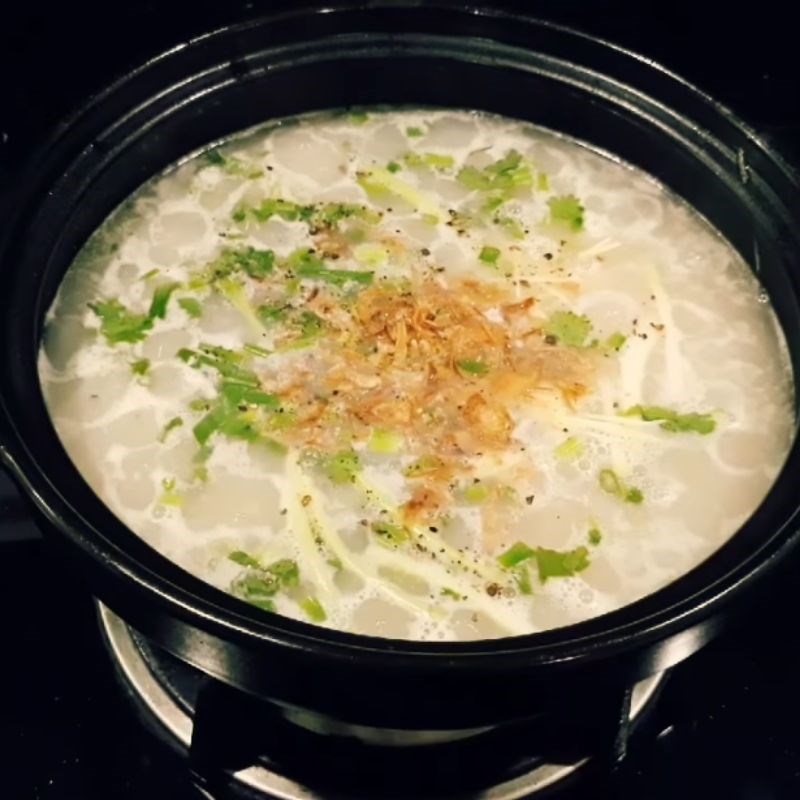 Bước 5 Thành phẩm Cháo ngao truyền thống