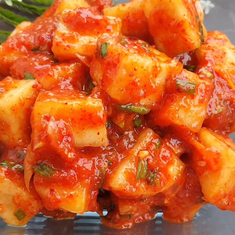 Bước 5 Thành phẩm Kim chi su hào