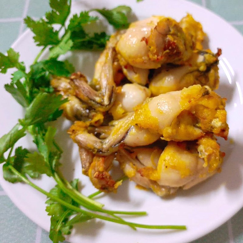 Bước 3 Thành phẩm Ếch chiên nghệ