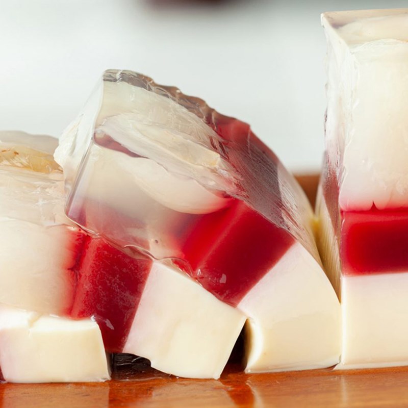 Bước 8 Thành phẩm Panna cotta thạch vải