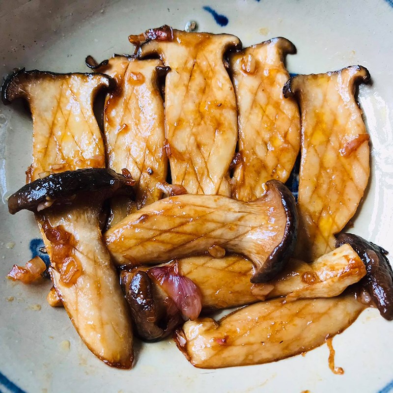 Bước 4 Thành phẩm Nấm đùi gà chiên