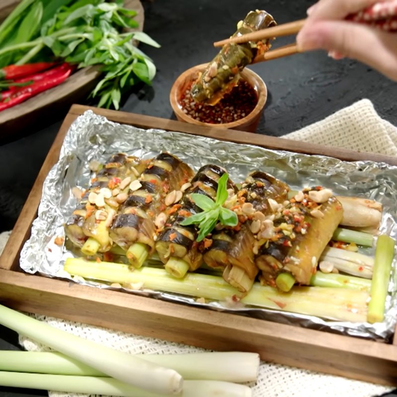 Bước 6 Thành phẩm Lươn nướng sả ớt