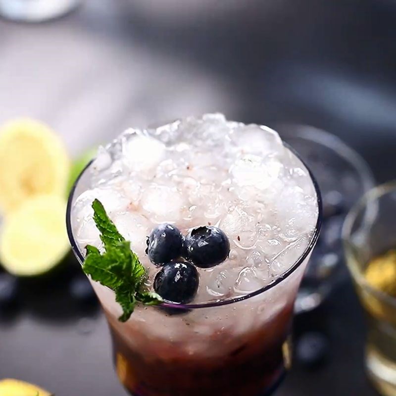 Bước 3 Thành phẩm Mojito việt quất không cồn
