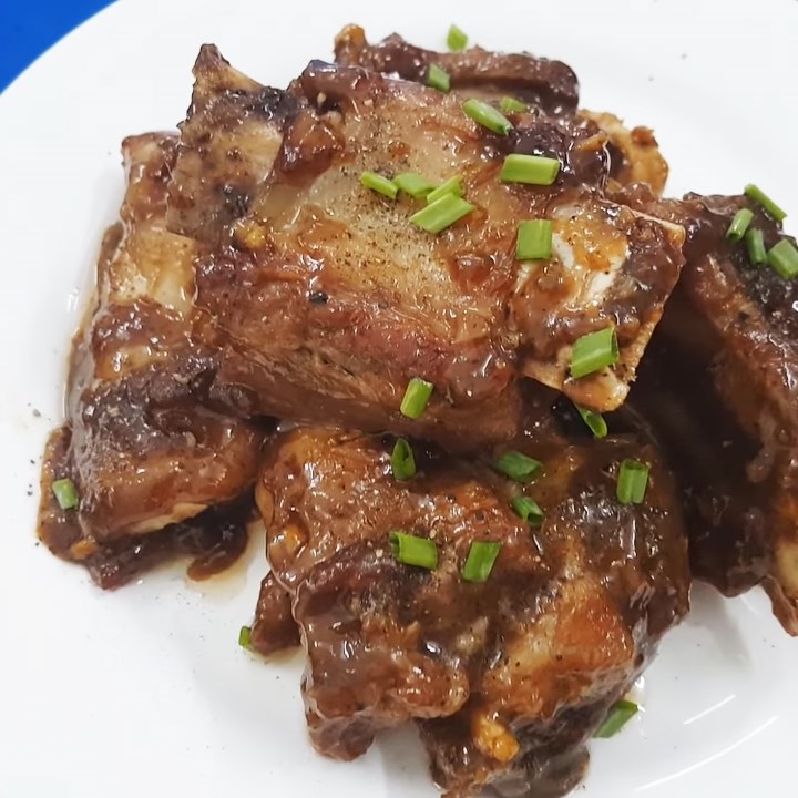 Bước 5 Thành phẩm Sườn bò sốt tiêu đen