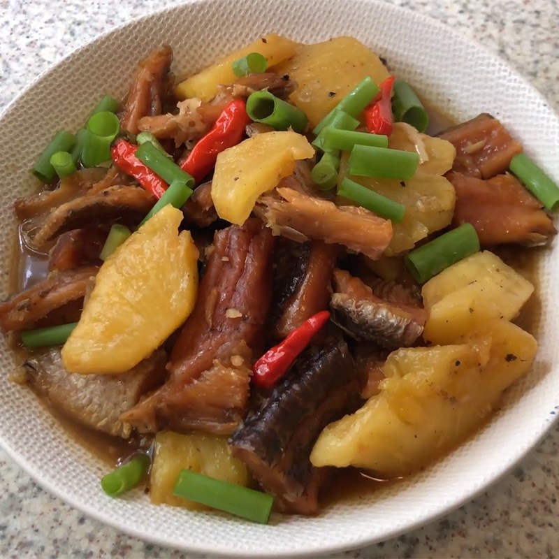 Bước 4 Thành phẩm Khô cá lóc kho thơm