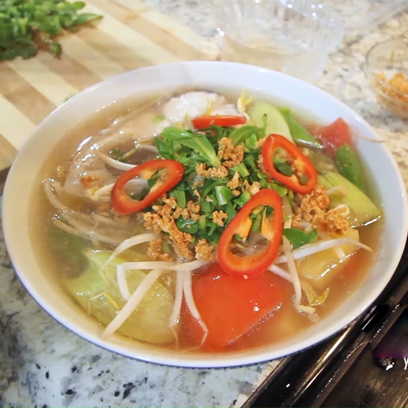 Bước 5 Thành phẩm Canh chua cá bông lau
