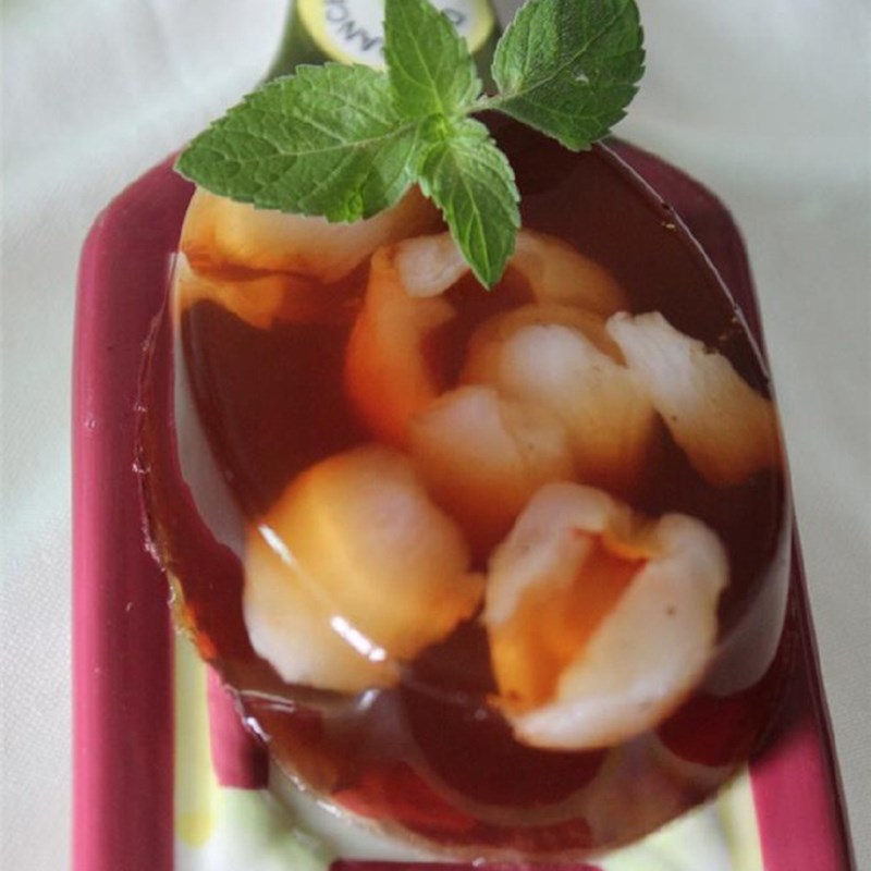 Bước 3 Thành phẩm Thạch vải trà
