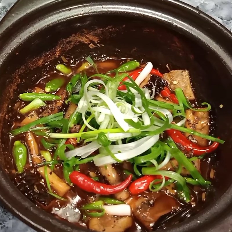 Bước 4 Thành phẩm Khô cá lóc kho tiêu