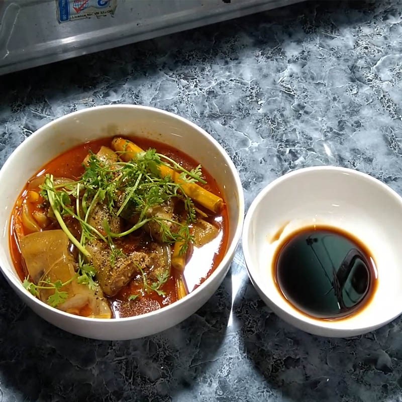 Bước 5 Thành phẩm Đuôi bò hầm sa tế