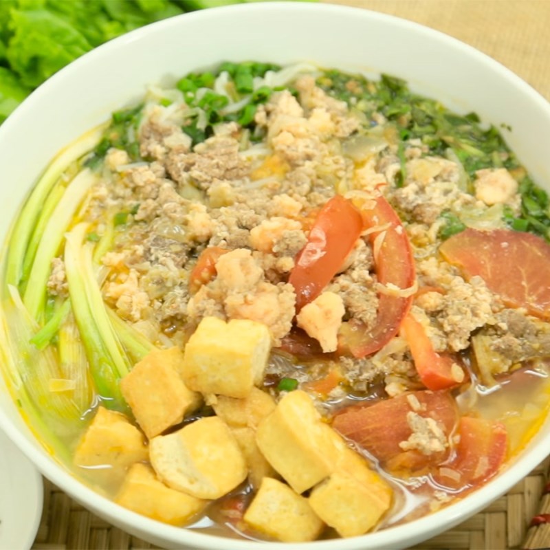 Bước 10 Thành phẩm Canh cua tôm chua