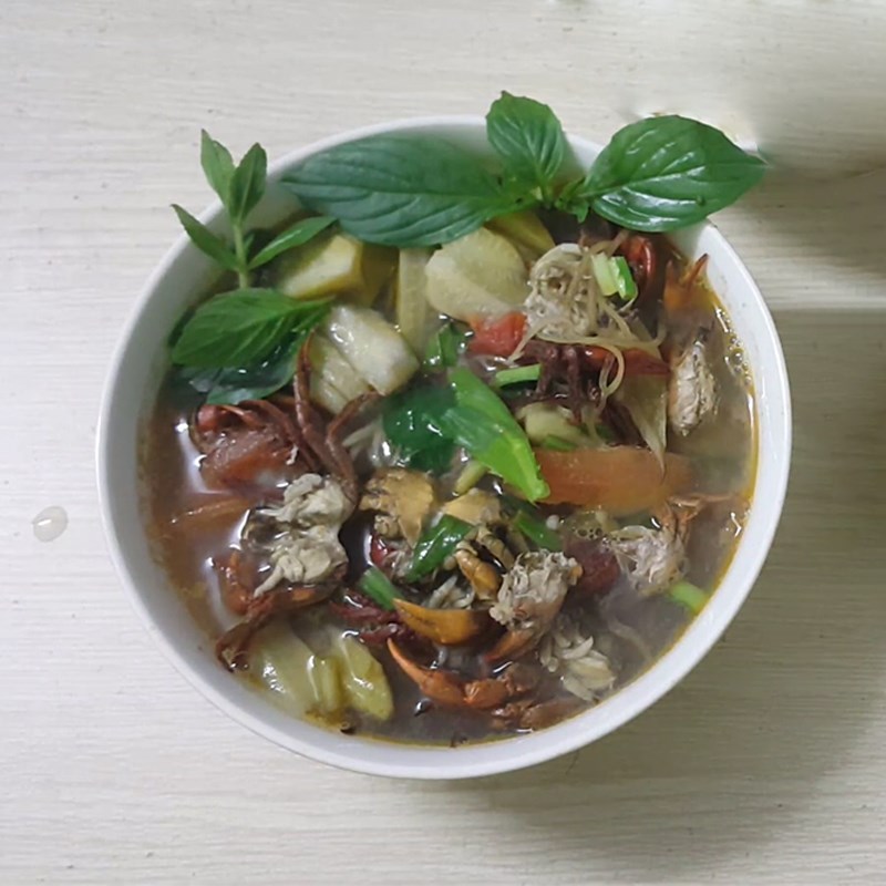 Bước 6 Thành phẩm Canh cua nấu khế