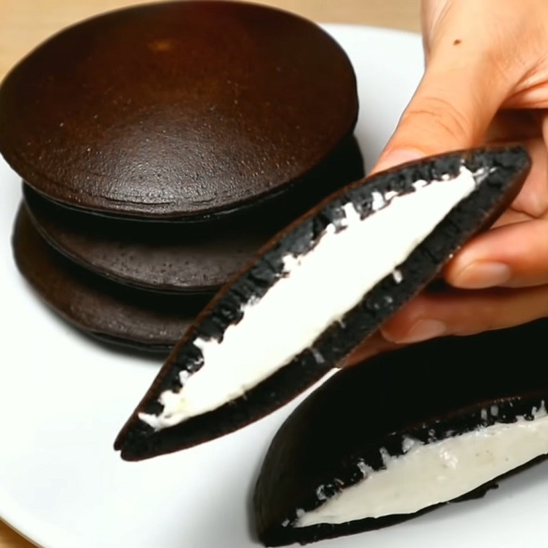 Bước 7 Thành phẩm Bánh rán oreo nhân kem sữa