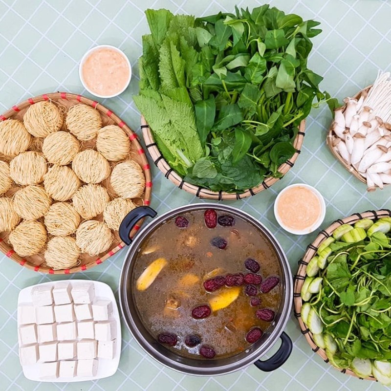 Bước 5 Thành phẩm Lẩu đuôi bò thuốc bắc bằng nồi áp suất