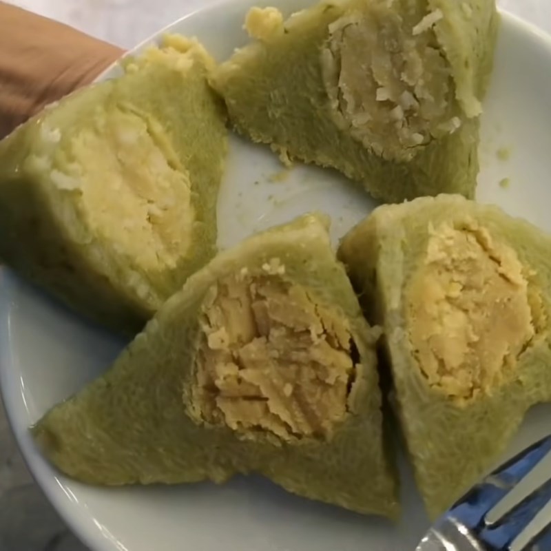 Bước 7 Thành phẩm Bánh ú nhân đậu xanh