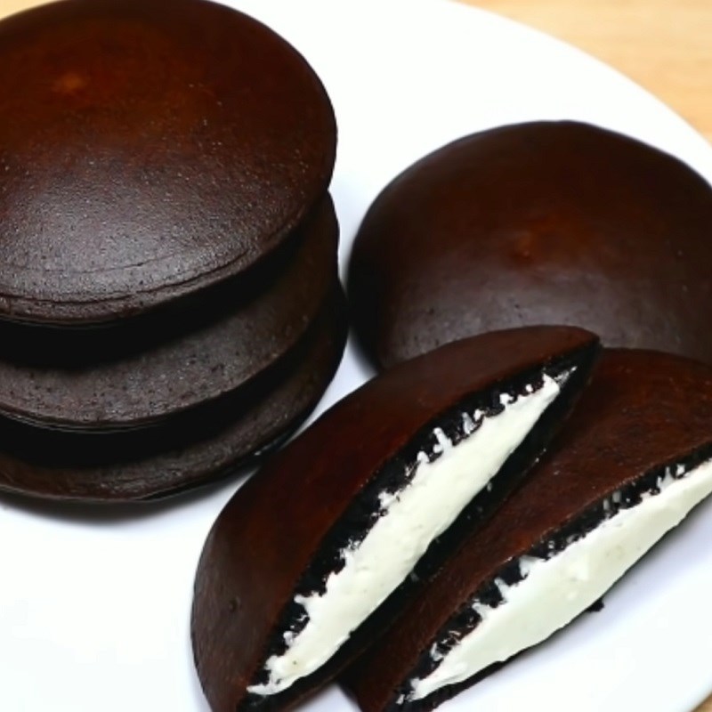 Bước 7 Thành phẩm Bánh rán oreo nhân kem sữa