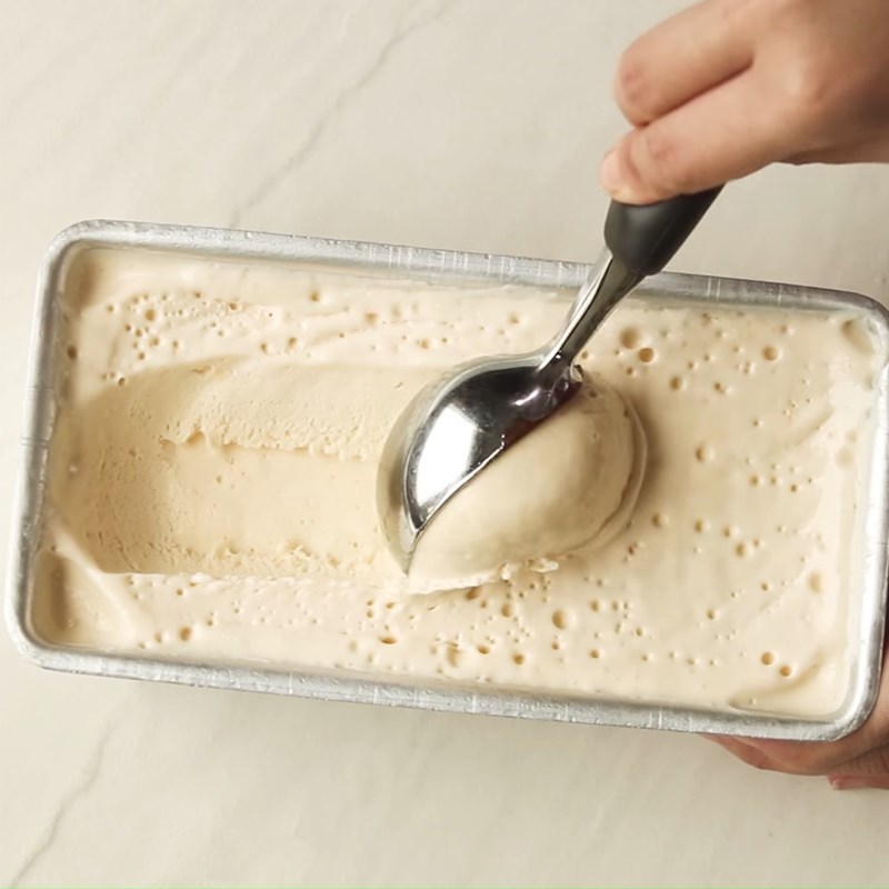 Bước 5 Thành phẩm Kem phô mai - cheese ice cream