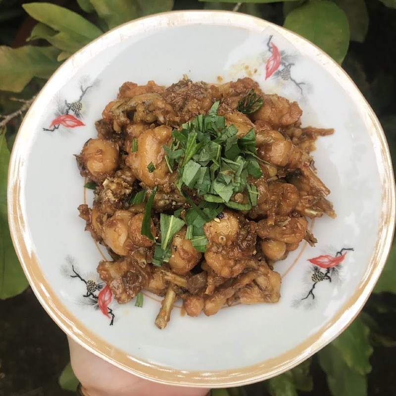 Bước 3 Thành phẩm Ếch xào sả ớt