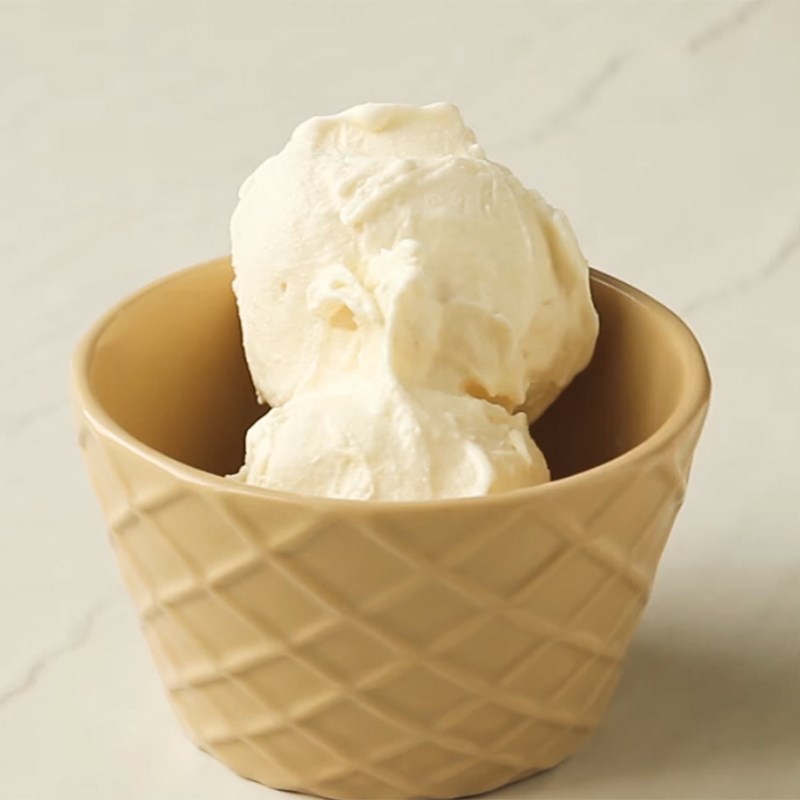 Bước 5 Thành phẩm Kem phô mai - cheese ice cream