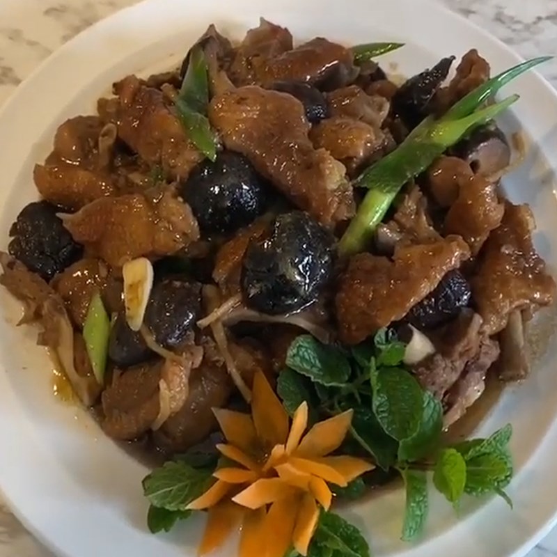 Bước 6 Thành phẩm Vịt nấu nấm