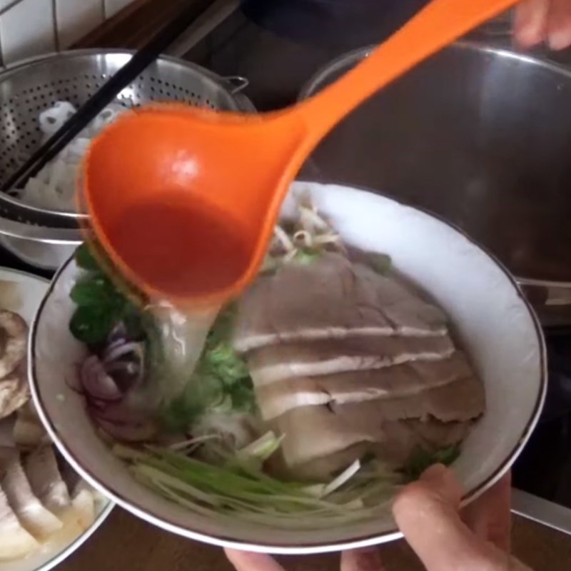 Bước 6 Thành phẩm Phở heo