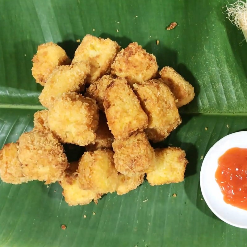 Bước 5 Thành phẩm Bánh bắp phô mai chiên xù