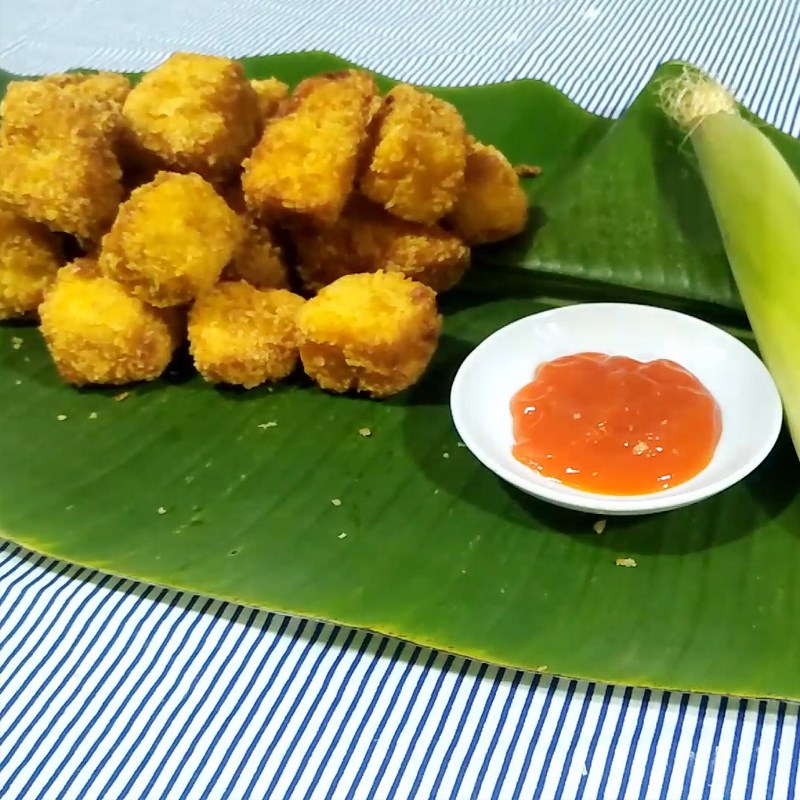 Bước 5 Thành phẩm Bánh bắp phô mai chiên xù