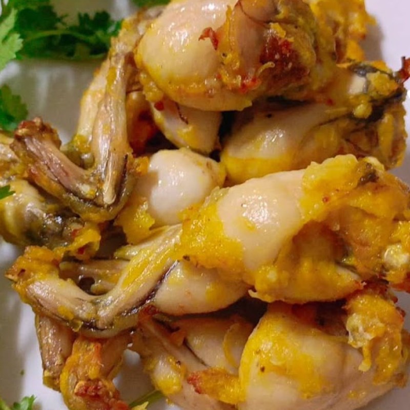 Bước 3 Thành phẩm Ếch chiên nghệ