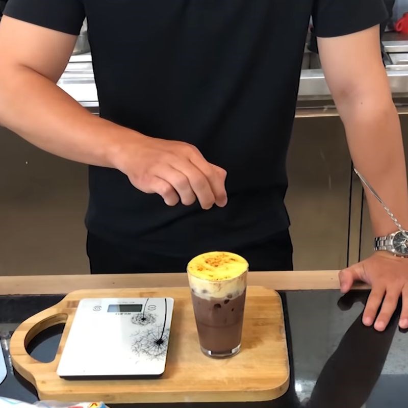Bước 4 Thành phẩm Cacao kem trứng