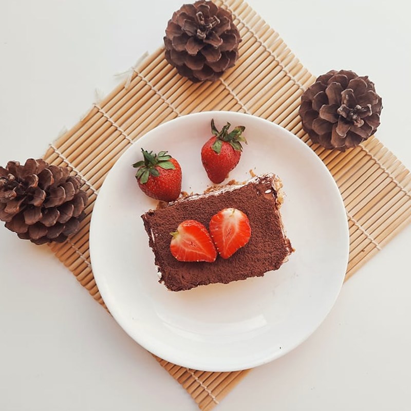 Bước 6 Thành phẩm Bánh tiramisu