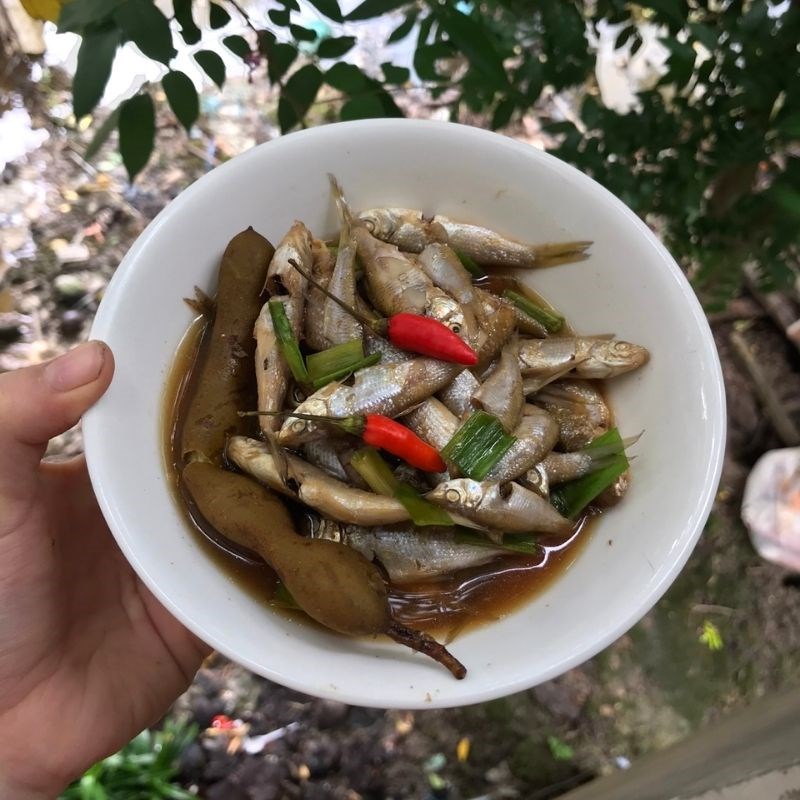 Bước 4 Thành phẩm Cá linh kho me