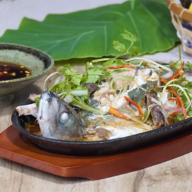 Bước 5 Thành phẩm Cá nục hấp xì dầu