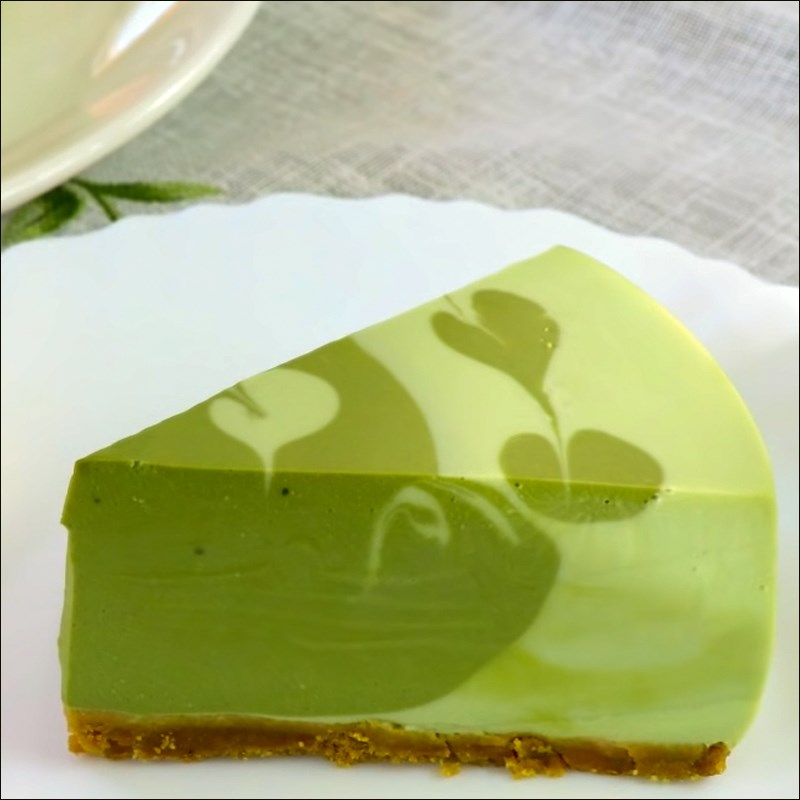 Bước 7 Thành phẩm Cheesecake trà xanh (matcha)