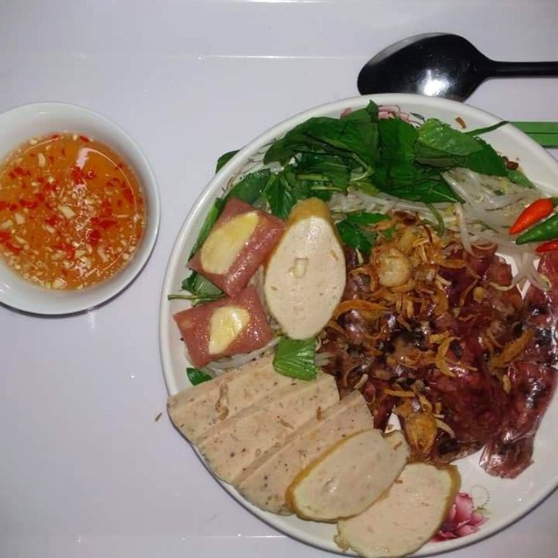 Bước 4 Thành phẩm Bánh cuốn nhân thịt bằng bánh tráng