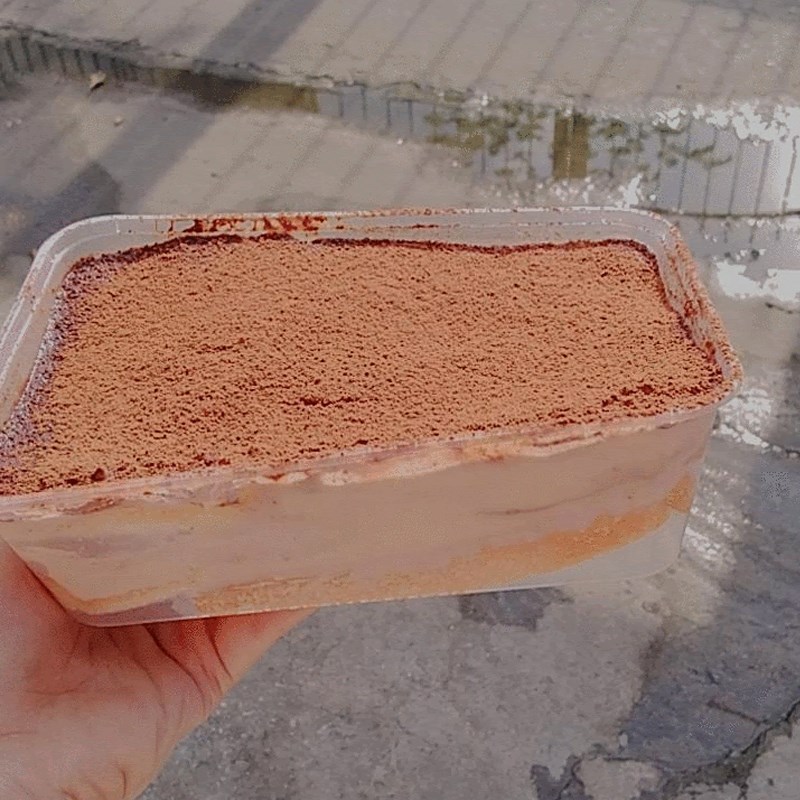 Bước 4 Thành phẩm Bánh tiramisu từ đậu hũ và bánh mì sandwich
