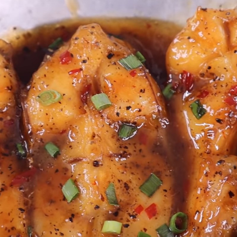 Bước 4 Thành phẩm Cá diêu hồng kho tiêu