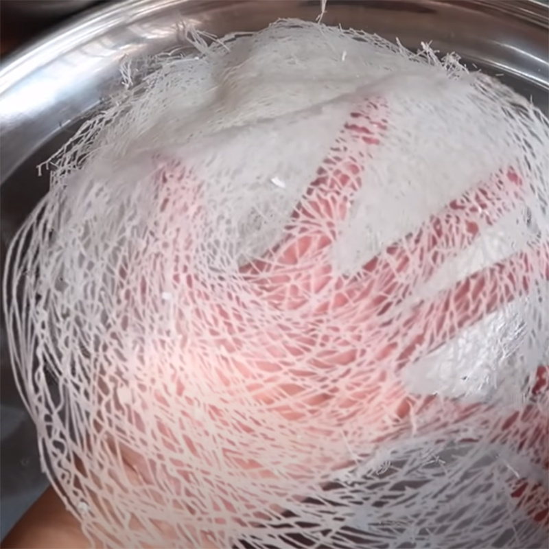 Bước 6 Thành phẩm Vỏ bánh tráng cuốn chả giò rế