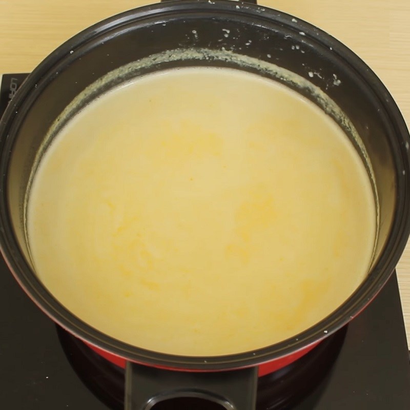 Bước 5 Thành phẩm Sữa bắp (ngô) cho bé