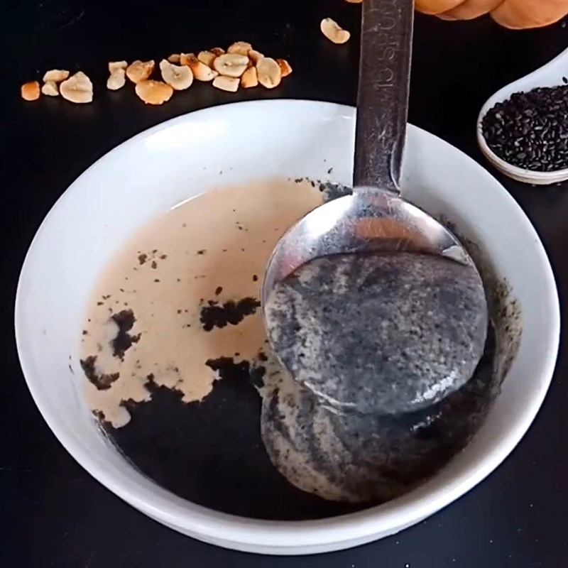 Bước 6 Thành phẩm Chè mè đen đậu phộng