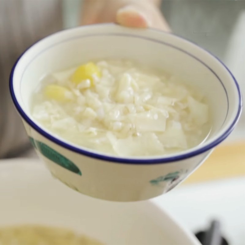 Bước 4 Thành phẩm Chè bo bo bạch quả tàu hủ ky