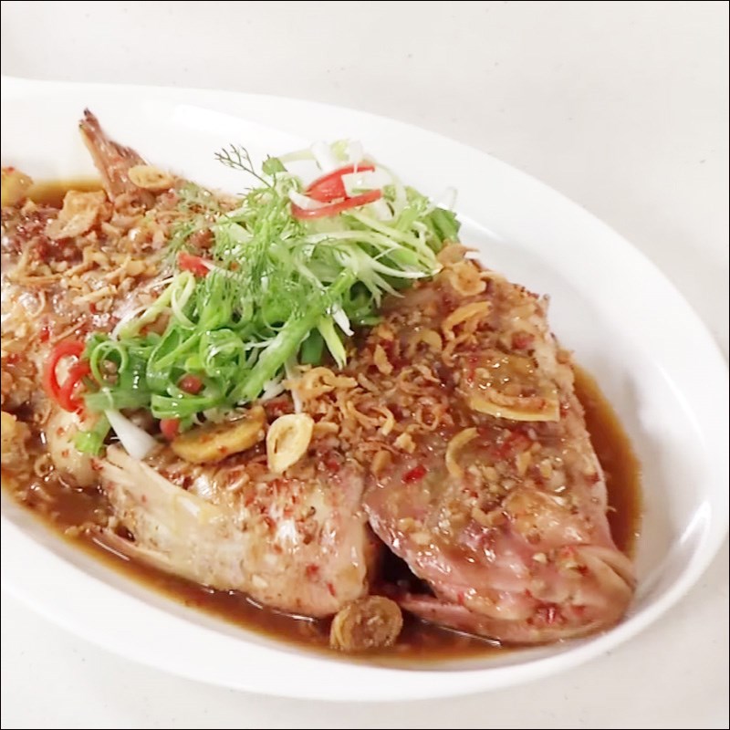 Bước 5 Thành phẩm Cá diêu hồng kho tương hột