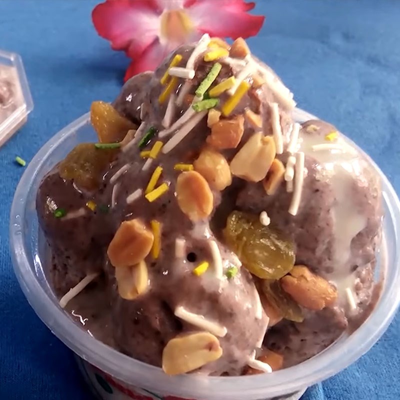 Bước 6 Thành phẩm Kem đậu đen
