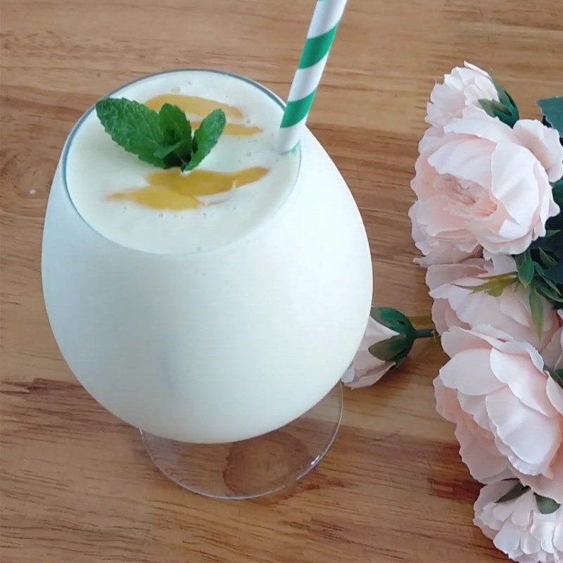 Bước 3 Thành phẩm Sinh tố mít