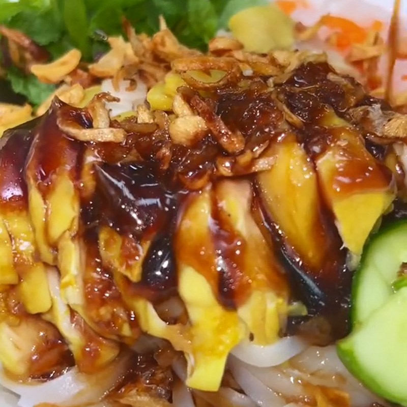 Bước 4 Thành phẩm Phở trộn gà