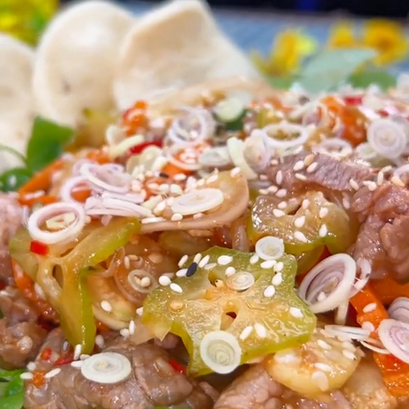 Bước 4 Thành phẩm Gỏi bò bóp thấu (Công thức được chia sẻ từ TikTok Cách Nấu Ngon cùng Cách Nấu Ngon)