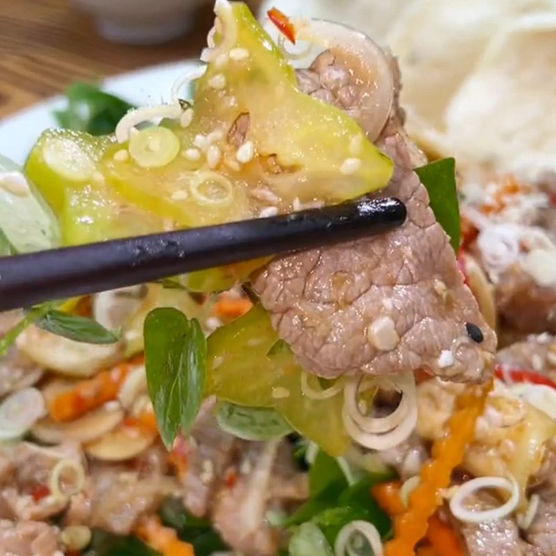 Bước 4 Thành phẩm Gỏi bò bóp thấu (Công thức được chia sẻ từ TikTok Cách Nấu Ngon cùng Cách Nấu Ngon)