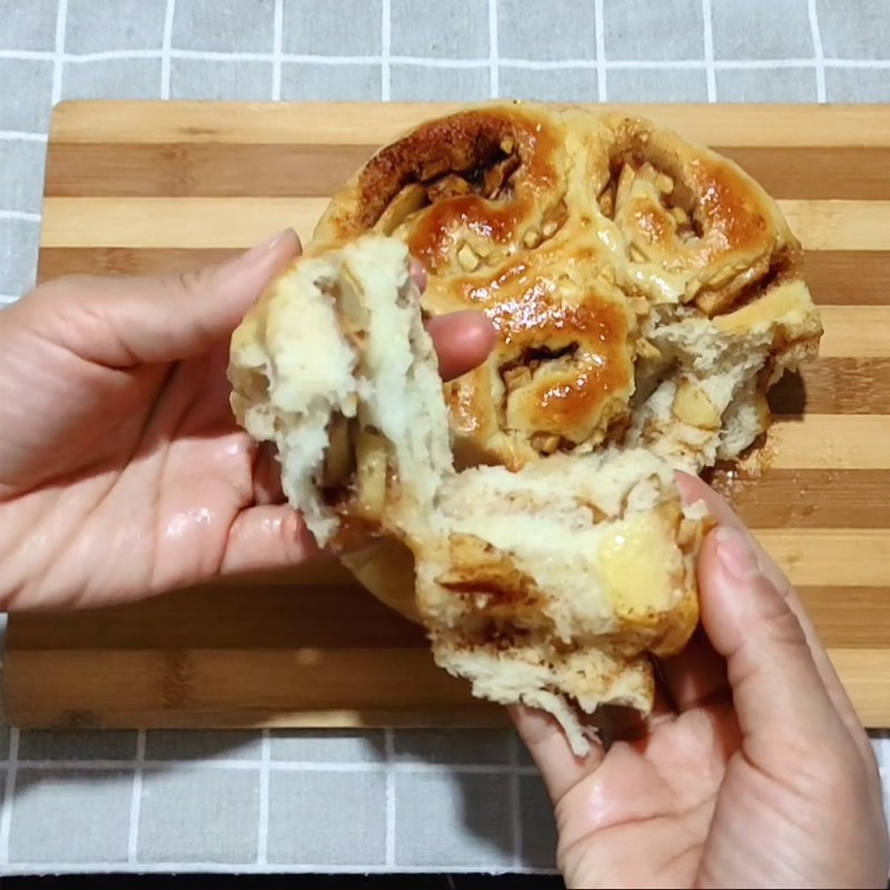 Bước 6 Thành phẩm Bánh mì táo quế không cần nhồi