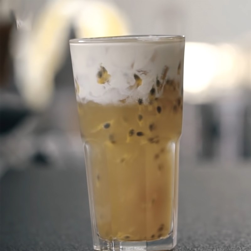 Bước 3 Thành phẩm Trà chanh dây macchiato