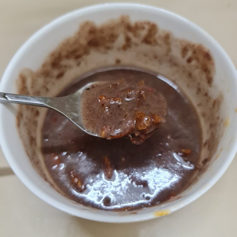 Bước 4 Thành phẩm Mắm tôm chấm bún đậu