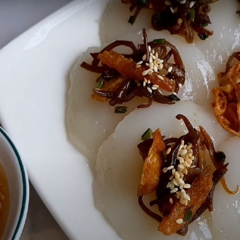 Bước 6 Thành phẩm Bánh bèo chay