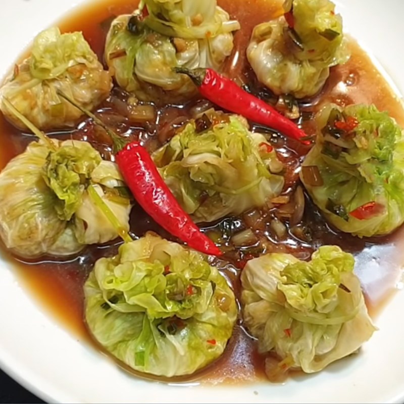 Bước 8 Thành phẩm Bắp cải cuộn đậu hũ kho tiêu